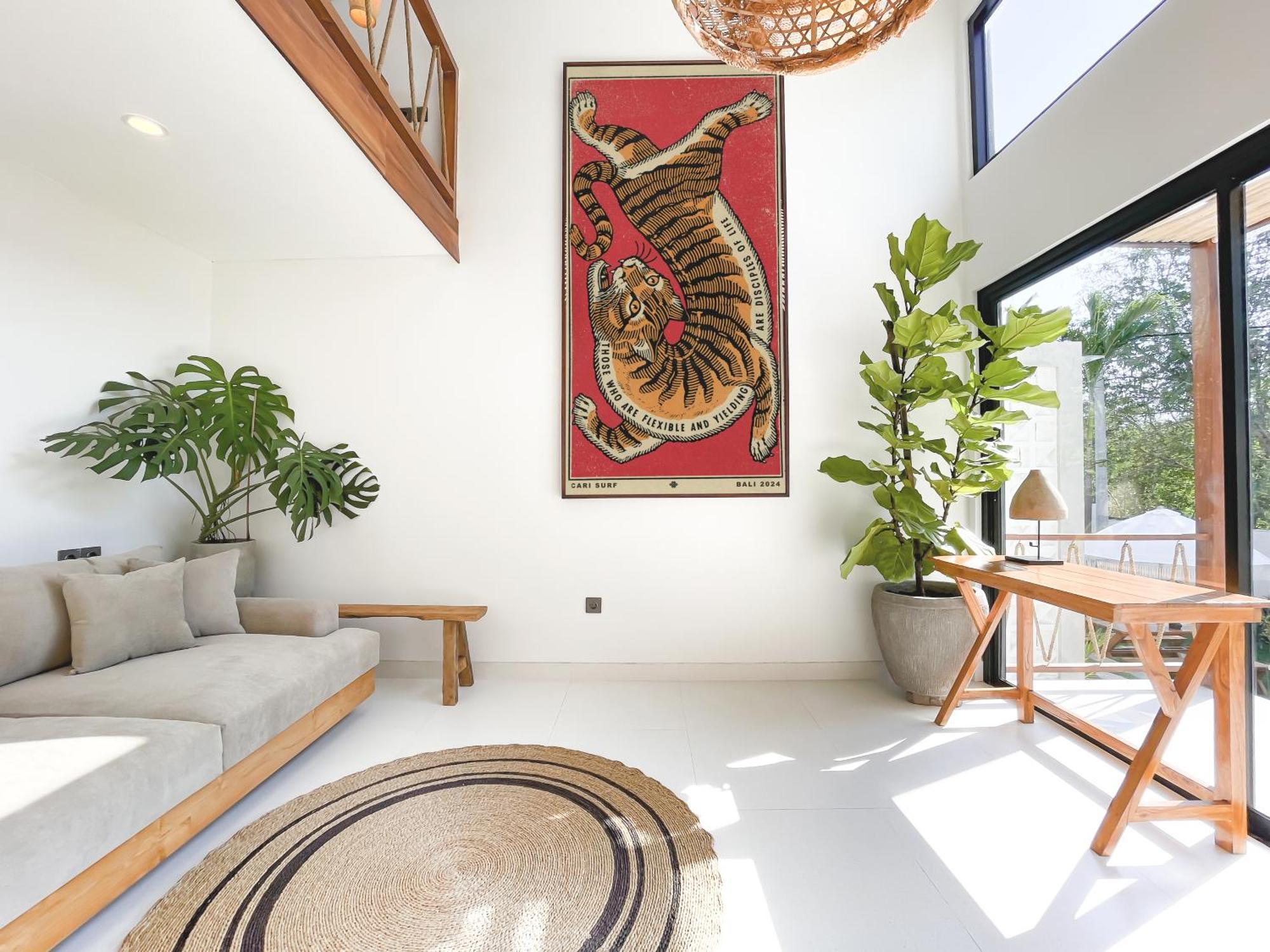Cari Surf Camp & Studio'S Uluwatu Rom bilde